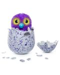 Интерактивна играчка Spin Master Hatchimals - Драконче в лилаво яйце - 12t