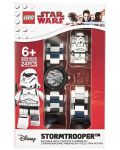 Ръчен часовник Lego Wear - Star Wars, Stormtrooper - 8t