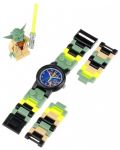 Ръчен часовник Lego Wear - Star Wars, Yoda - 3t