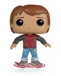 Фигура Funko Pop! Movies: Back to the Future - Marty McFly on Hoverboard, #245 - 1t