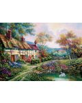 Пъзел Art Puzzle от 1500 части - Пролетна градина, Карл Валенте - 2t