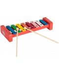 Дървена музикална играчка Pino - Ксилофон Слонче, в кутия - 1t