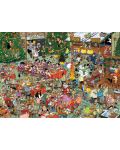 Пъзел Jumbo от 2 x 1000 части - Коледни подаръци, Ян ван Хаастерен - 2t