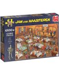 Пъзел Jumbo от 1000 части - Дартс, Ян ван Хаастерен - 1t