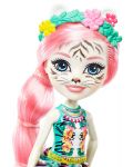 Кукличка с животниче Mattel Enchantimals - Tadley Tiger и Katy - 3t