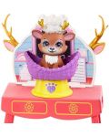 Игрален комплект Mattel Enchantimals - Ветеринарният кабинет на Danessa Deer и еленчето Sprint - 4t