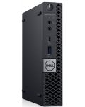 Настолен компютър Dell Optiplex - 5070 MFF, черен - 3t