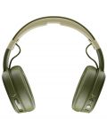 Безжични слушалки с микрофон Skullcandy - Crusher Wireless, Moss/Olive - 3t