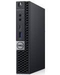 Настолен компютър Dell Optiplex - 5070 MFF, черен - 2t