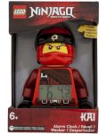 Настолен часовник Lego Wear - Ninjago Kai, с будилник - 5t