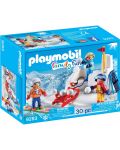 Игрален комплект Playmobil - Бой със снежни топки - 1t