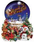 Пъзел SunsOut от 1000 части - Снежната езда на Дядо Коледа, Лори Шори - 1t