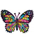 Пъзел SunsOut от 1000 части - Пеперуда с витражи, Дийн Русо - 1t