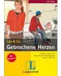 Leo und Co.: Gebrochene Herzen – ниво А1 и А2 (Адаптирано издание: Немски + CD) - 1t