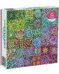 Пъзел Galison от 500 части - Различните цветове на кактусите - 1t