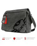 Чанта за лаптоп Trust - GXT 1260 Yuni Messenger Bag, сива - 5t