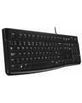 Клавиатура Logitech - K120 OEM, черна - 1t