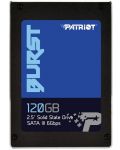 SSD памет Patriot - Burst, 120GB, 2.5'', SATA III - 1t