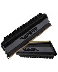Оперативна памет Patriot - Viper 4 Blackout, 8GB, DDR4, 3000MHz - 5t