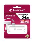 Флаш памет Transcend - Jetflash 730, 64GB, USB 3.0 - 3t