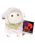 Плюшена играчка Morgenroth Plusch – Пролетна овчица в торбичка, 12 cm - 2t
