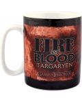 Чаша Game of Thrones - Targaryen, 460 ml - 2t