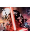 Плакат 3D Pyramid Movies: Star Wars - Episode VII Galaxy - 1t