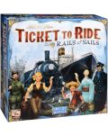 Настолна игра Ticket to Ride - Rails & Sails - 1t