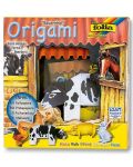 Творчески комплект за оригами Folia - Животински свят, ферма - 1t