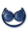 Слушалки JBL - T500BT, сини - 4t