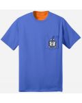 Тениска две лица Misfit Army Robots, оранжева/синя, размер M - 2t