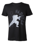 Тениска Street Fighter - Hadoken, черна, размер L - 1t