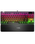 Механична клавиатура SteelSeries - Apex 7 TKL US, Red, RGB, черна - 1t