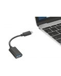 Кабел Trust - USB-C to USB 3, черен - 3t