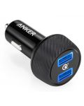 Зарядно за кола Anker - PowerDrive Speed, USB-A, 39W, черно - 1t