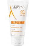 A-Derma Protect Слънцезащитен крем, SPF50+, 40 ml - 1t