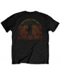 Тениска Rock Off AC/DC - Hard As Rock, черна - 2t
