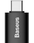 Адаптер Baseus - Ingenuity, USB-C/USB-A, черен - 1t
