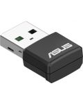 Адаптер ASUS - USB-AX55 Nano, 1.8Gbps, черен - 3t