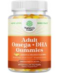 Adult Omega + DHA, 60 желирани таблетки, Nature's Craft - 1t