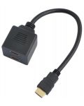 Адаптер ESTILIO - HDMI/2x HDMI, черен - 1t