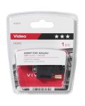 Адаптер Vivanco - 47074, HDMI/DVI, черен - 3t