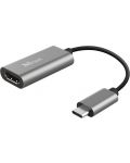 Адаптер Trust - Dalyx, USB-C/HDMI, сребрист - 1t
