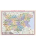Административна карта на България (1:400 000) - 1t