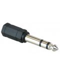 Адаптер Master Audio - HY1714, 3.5 mm/6.3 mm, черен - 1t