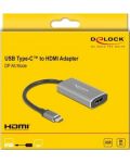 Адаптер Delock - 62632, USB-C/HDMI DP alt Mode, сив - 4t