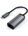 Адаптер Satechi - ST-TCENM, USB-C/RJ45, сив - 1t