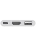 Адаптер Apple - Digital AV Multiport, USB-C, бял - 2t