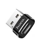 Адаптер Hoco - UA6, USB-C/USB-A, черен - 2t