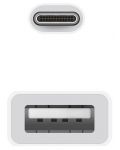Адаптер Apple - mj1m2zm/a, USB-C/USB-A, бял - 2t